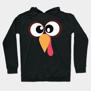 turkey face Hoodie